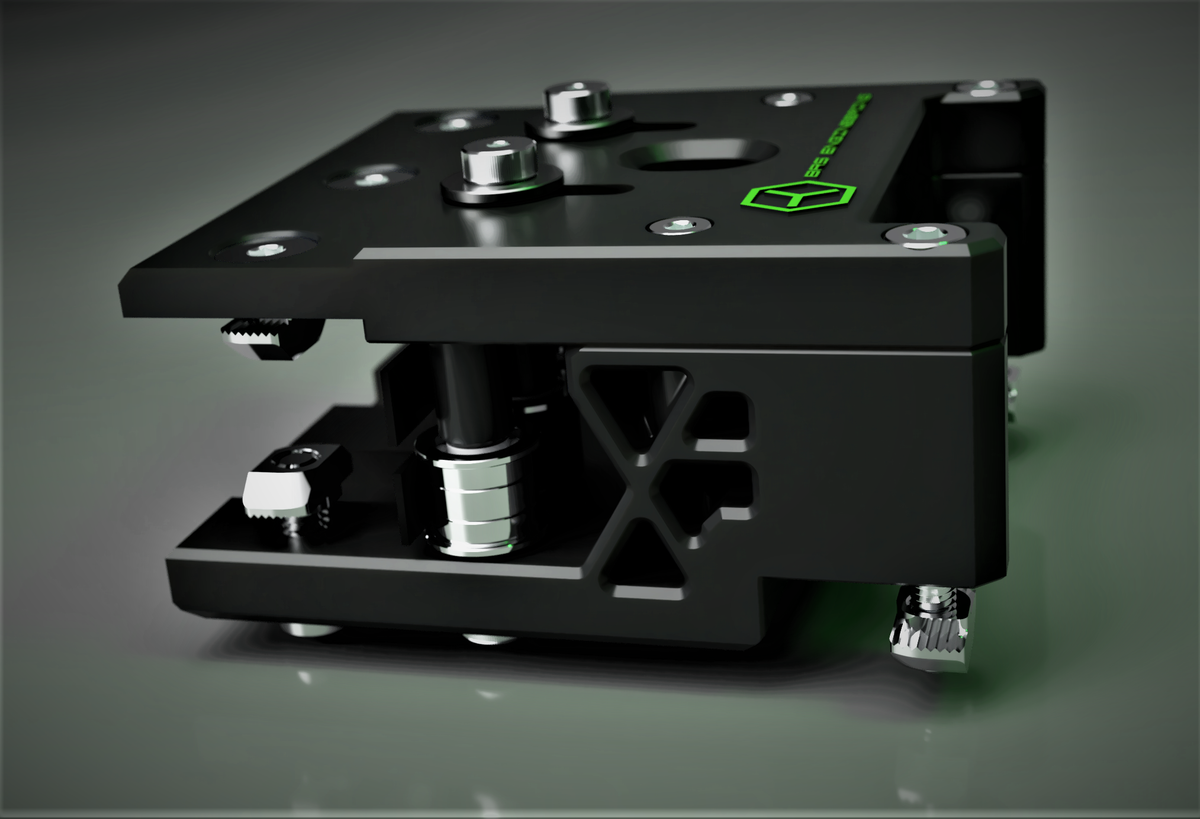 Tensionner L3VER M1 REFRESH V1.5 (Printed parts only with inserts + CAD) - BRS-ENGINEERING