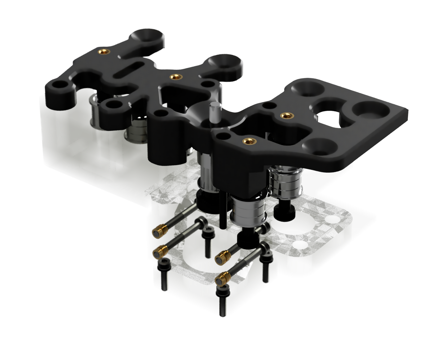 L3VER M2 tensionner / Precision Motor Block - BRS-ENGINEERING