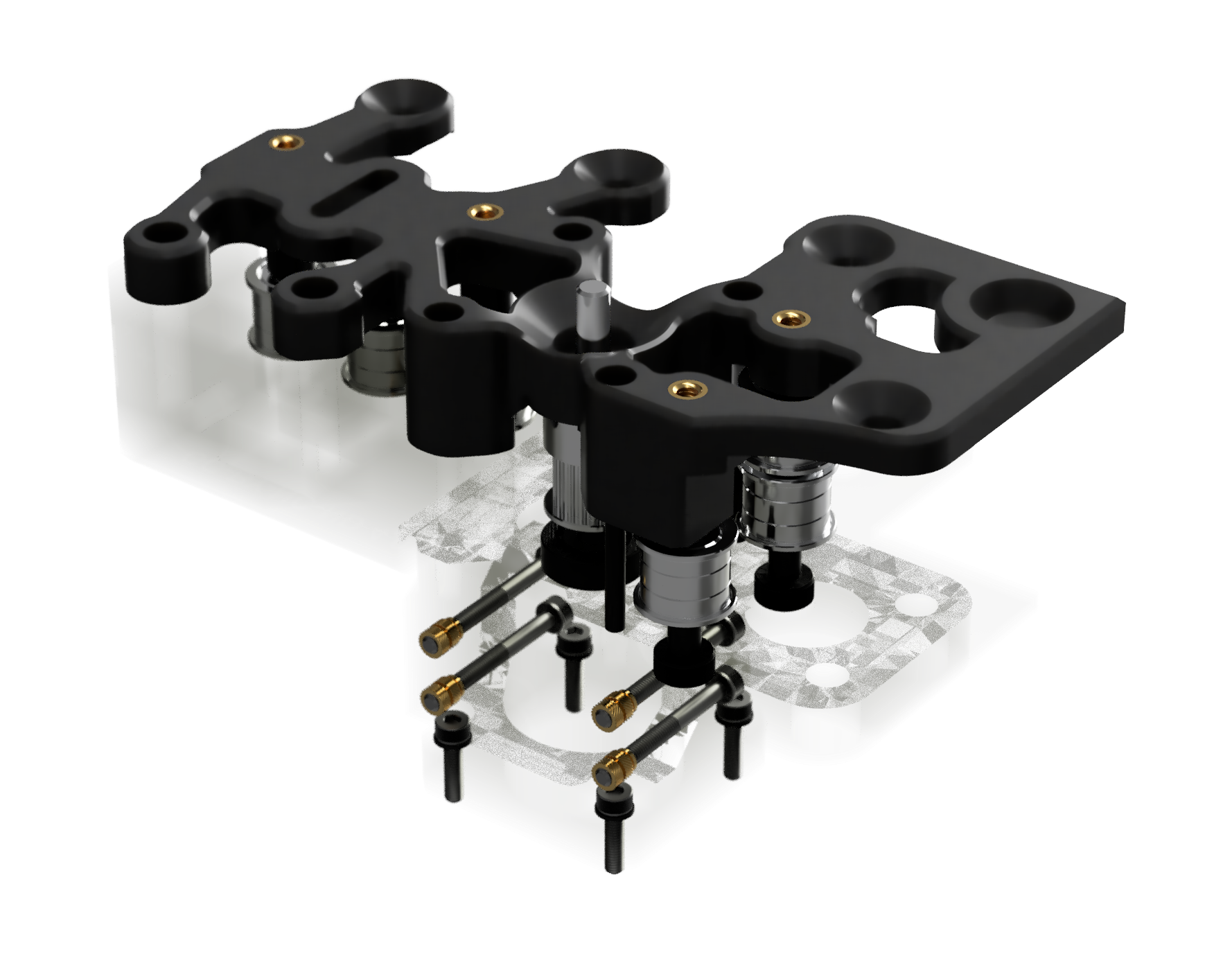 L3VER M2 tensionner / Precision Motor Block - BRS-ENGINEERING