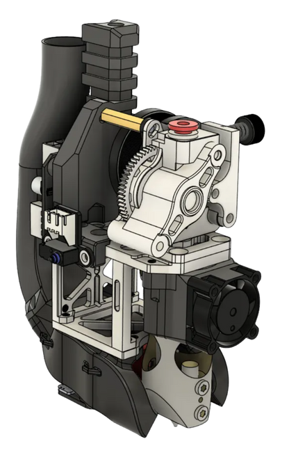 [PPS-CF] IDEX VC4 CNC toolhead (Printed parts Only)