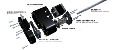 Z-Upgrade 3.2d SFU1605 (Vcore 4.0) (No Ballscrews)