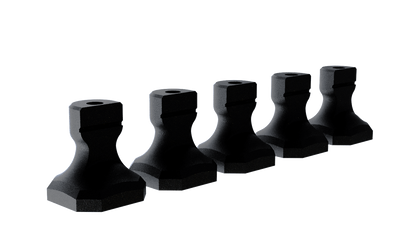 Target pin for laser leveling