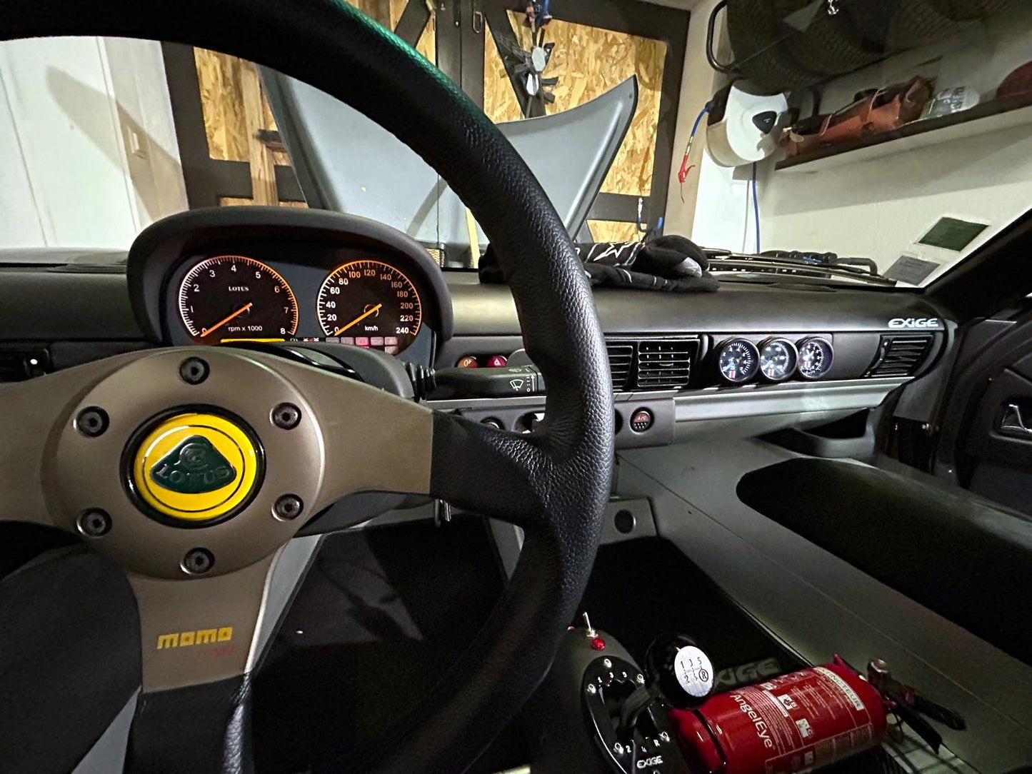 Manometer Dashboard for Lotus Exige S1