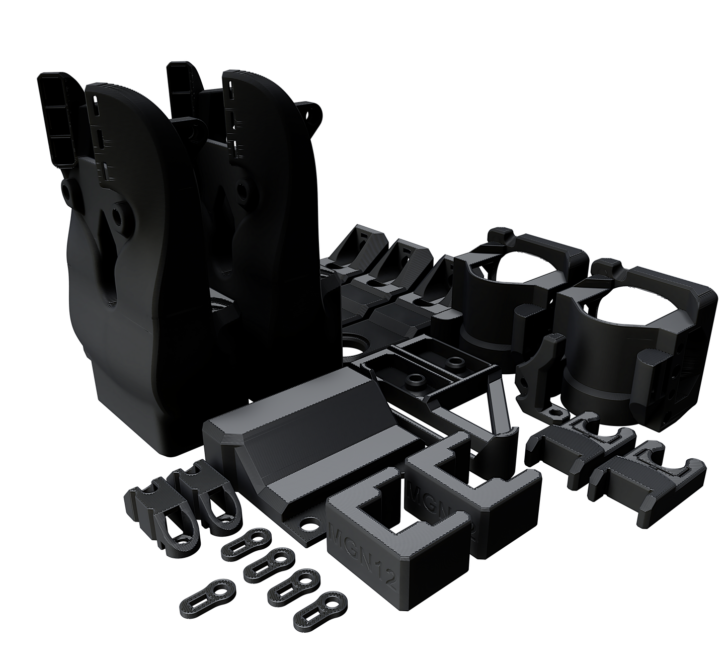 RatRig Vcore 4.0 to 4.1 Upgrade printed parts kit