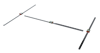 Target pin for laser leveling