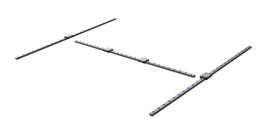 Vcore 4.0 IDEX Z1 preloaded HIWIN rails kit