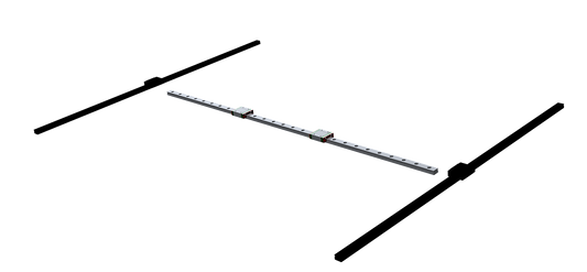 Vcore 4.1 Z1 preloaded X rail ONLY - BRS-ENGINEERING
