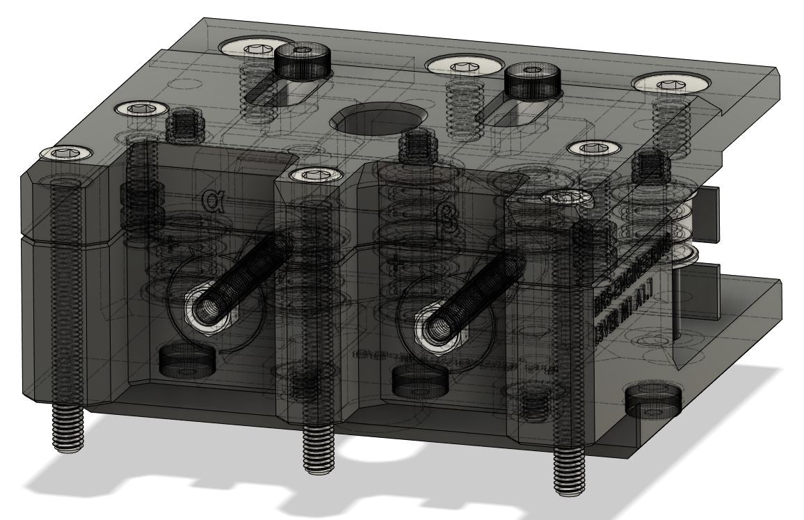 Tendeur L3VER M1 CAD+PRECISION HARDWARE - BRS-ENGINEERING