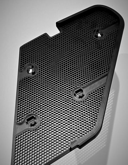 Plaque antichoc "DeSnorkeling" HEX pour Porsche Cayman/Boxster 987 - BRS-ENGINEERING