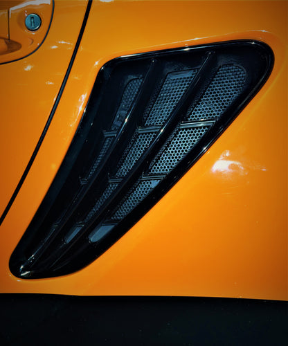 Plaque antichoc "DeSnorkeling" HEX pour Porsche Cayman/Boxster 987 - BRS-ENGINEERING